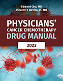 Image of the book cover for 'Physicians' Cancer Chemotherapy Drug Manual 2023'