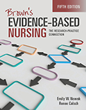 Image of the book cover for 'Brown's Evidence-Based Nursing'