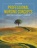 Image of the book cover for 'Professional Nursing Concepts'