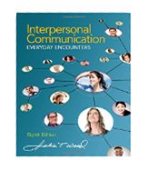 Image of the book cover for 'Interpersonal Communication'