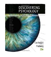 Image of the book cover for 'Discovering Psychology'