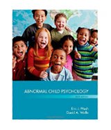 Image of the book cover for 'Abnormal Child Psychology'