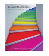 Image of the book cover for 'Behavior Modification'