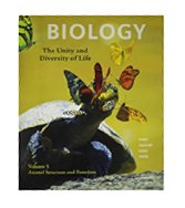 Image of the book cover for 'BIOLOGY: THE UNITY AND DIVERSITY OF LIFE, VOL 5: ANIMAL STRUCTURE AND FUNCTION'
