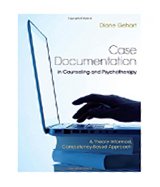 Image of the book cover for 'Case Documentation in Counseling and Psychotherapy'