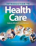 Image of the book cover for 'Introduction to Health Care'