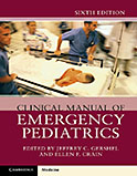 Image of the book cover for 'Clinical Manual of Emergency Pediatrics'