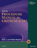 Image of the book cover for 'AACN Procedure Manual for Critical Care'