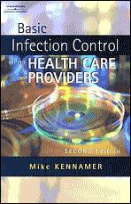 Image of the book cover for 'BASIC INFECTION CONTROL FOR HEALTH CARE PROVIDERS'