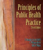 Image of the book cover for 'Principles of Public Health Practice'