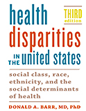 Image of the book cover for 'Health Disparities in the United States'