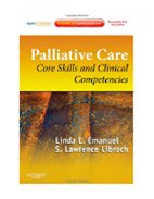 Image of the book cover for 'Palliative Care'