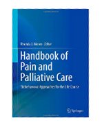 Image of the book cover for 'Handbook of Pain and Palliative Care'