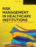 Image of the book cover for 'RISK MANAGEMENT IN HEALTHCARE INSTITUTIONS'