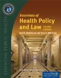 Image of the book cover for 'Essentials Of Health Policy And Law'