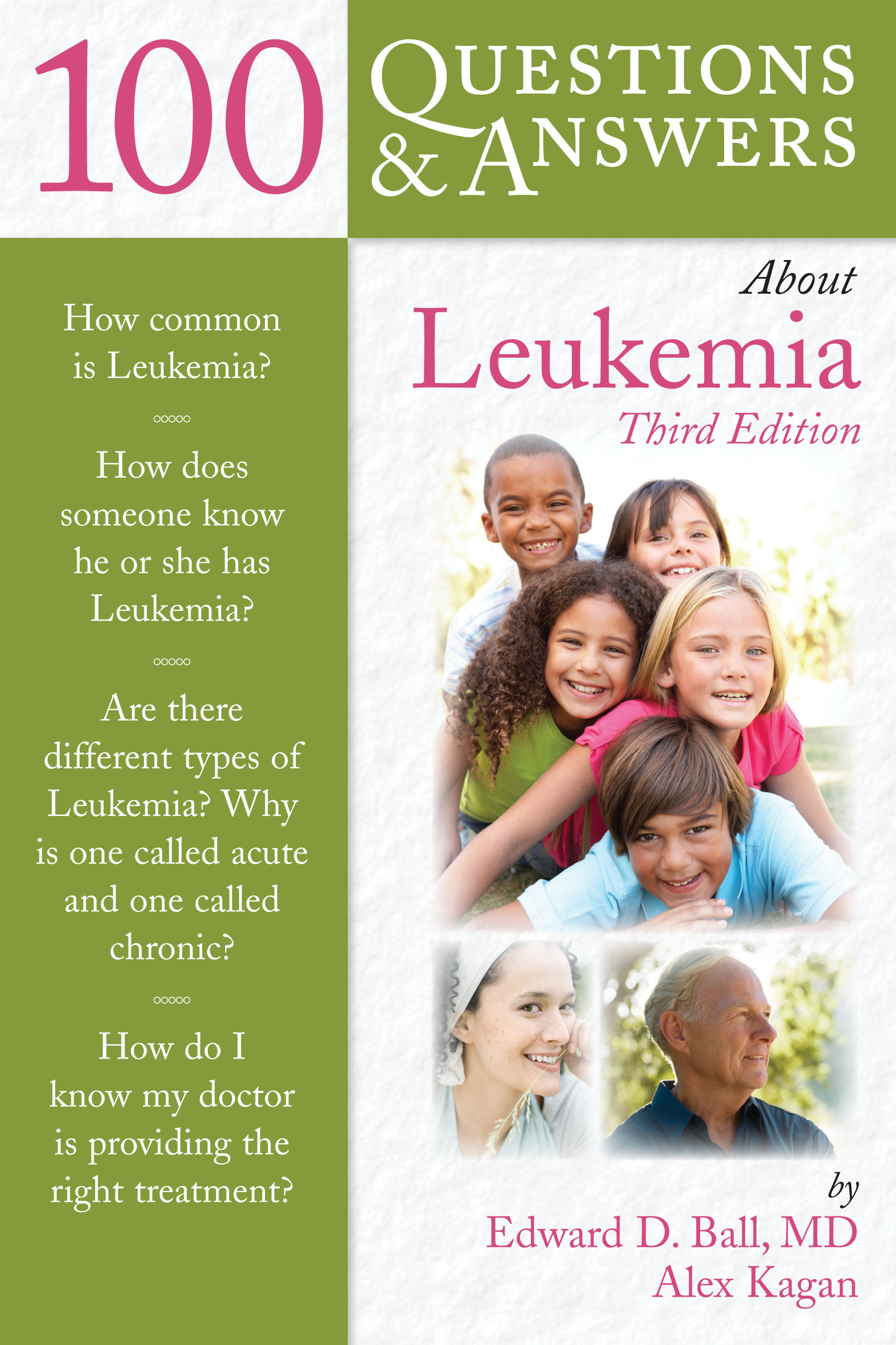 Image of the book cover for '100 Questions & Answers About Leukemia'