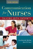 Image of the book cover for 'Communication For Nurses: Talking With Patients'