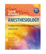 Image of the book cover for 'YAO & ARTUSIO'S ANESTHESIOLOGY'