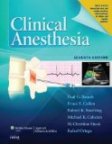 Image of the book cover for 'CLINICAL ANESTHESIA'