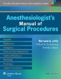 Image of the book cover for 'Anesthesiologist's Manual of Surgical Procedures'