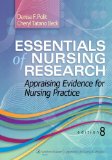 Image of the book cover for 'ESSENTIALS OF NURSING RESEARCH: APPRAISING EVIDENCE FOR NURSING PRACTICE'