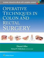 Image of the book cover for 'Operative Techniques in Colon and Rectal Surgery'
