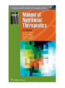 Image of the book cover for 'Manual of Nutritional Therapeutics'