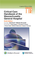 Image of the book cover for 'Critical Care Handbook of the Massachusetts General Hospital'