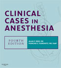 Image of the book cover for 'Clinical Cases in Anesthesia'