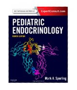 Image of the book cover for 'Pediatric Endocrinology'