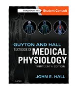 Image of the book cover for 'Guyton and Hall Textbook of Medical Physiology'