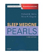 Image of the book cover for 'Sleep Medicine Pearls'