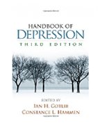 Image of the book cover for 'HANDBOOK OF DEPRESSION'
