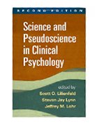 Image of the book cover for 'SCIENCE AND PSEUDOSCIENCE IN CLINICAL PSYCHOLOGY'