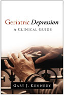 Image of the book cover for 'GERIATRIC DEPRESSION: A CLINICAL GUIDE'