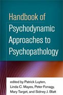 Image of the book cover for 'Handbook of Psychodynamic Approaches to Psychopathology'