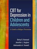 Image of the book cover for 'CBT for Depression in Children and Adolescents'