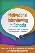Image of the book cover for 'Motivational Interviewing in Schools'