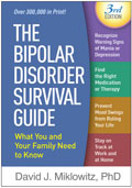 Image of the book cover for 'The Bipolar Disorder Survival Guide'