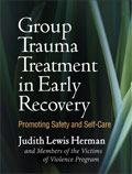 Image of the book cover for 'Group Trauma Treatment in Early Recovery'