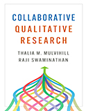 Image of the book cover for 'Collaborative Qualitative Research'