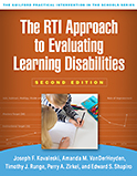 Image of the book cover for 'The RTI Approach to Evaluating Learning Disabilities'