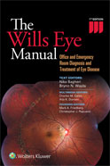 Image of the book cover for 'The Wills Eye Manual'