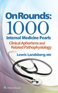 Image of the book cover for 'On Rounds: 1000 Internal Medicine Pearls'
