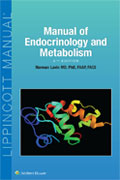 Image of the book cover for 'Manual of Endocrinology and Metabolism'
