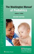 Image of the book cover for 'The Washington Manual of Pediatrics'
