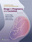 Image of the book cover for 'Drugs in Pregnancy and Lactation'