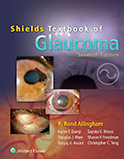 Image of the book cover for 'Shields Textbook of Glaucoma'