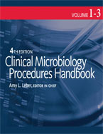 Image of the book cover for 'Clinical Microbiology Procedures Handbook, 3 Vol Set'