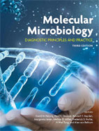 Image of the book cover for 'Molecular Microbiology'